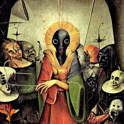 Stable Diffusion generated image of an alien abduction.
